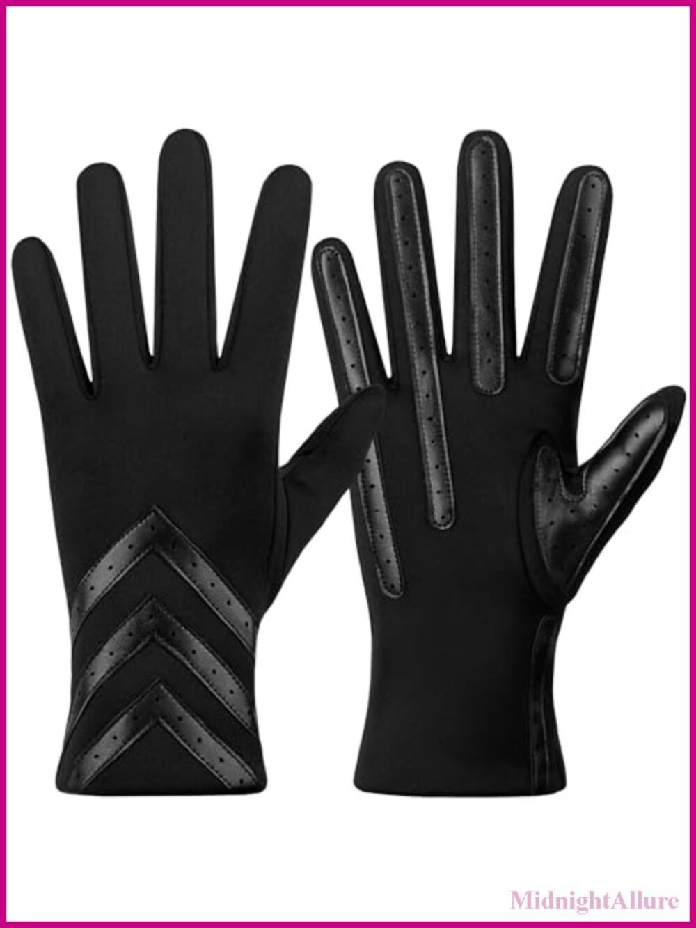 Women's Touchscreen Winter Gloves Spandex Fleece Lined Anti-Slip